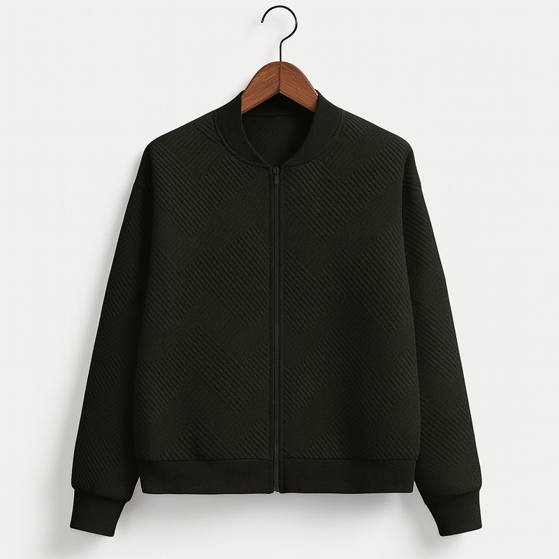 Stilvolle Damen Zip-Up-Jacke – Rivka