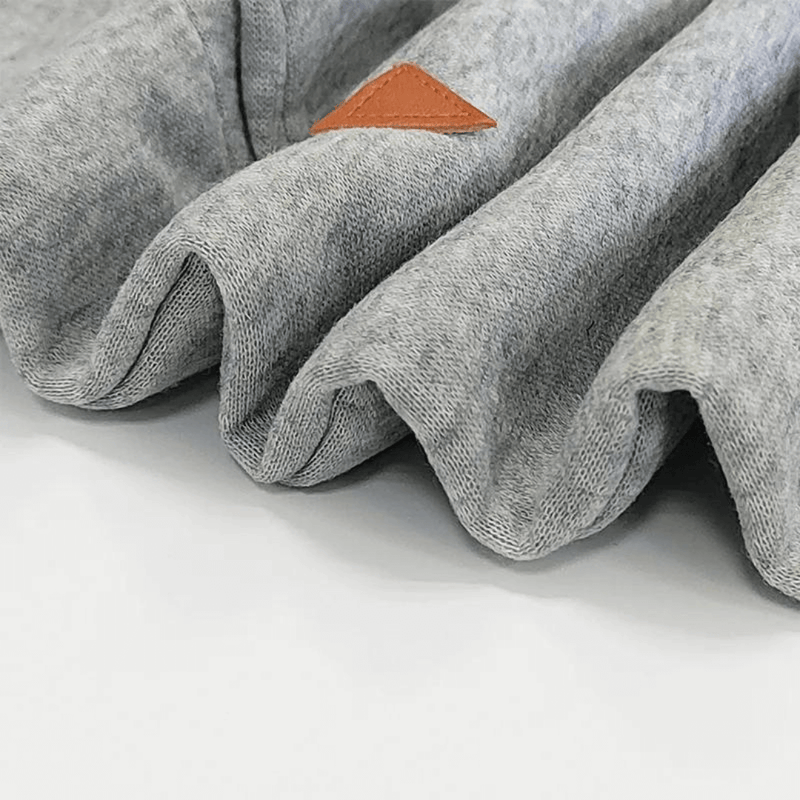 Kapuzen-Sweatkleid mit Taschen – Isabella