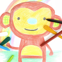 Natürliche Bunte Wachsmalstifte - EcoCrayons