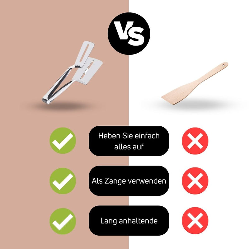 Doppelseitiger Edelstahlwender - DuoFlip