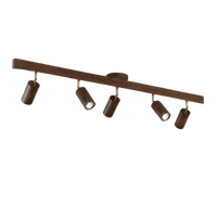 Verstellbare Deckenstrahler aus Holz – EcoLux