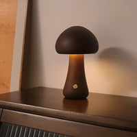 Hölzernes Pilz-LED-Nachtlicht - GlowShroom