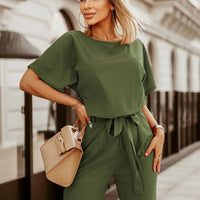 Weite Beine Jumpsuit | Astrid | Trendig und Bequem