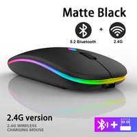 Kabellose LED-Maus | Wiederaufladbare Bluetooth-Maus