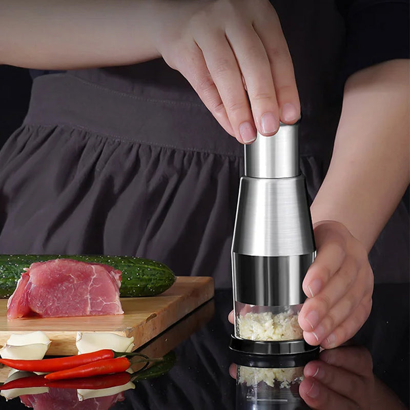 Zeitsparende Knoblauchpresse - GarlicPro