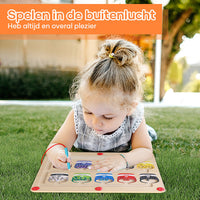 Magnetisches Lerndoolhof für Farben- und Zahlenlernen – MazeMagic