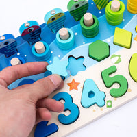 Montessori Kleinkinderspielbrett - Holz SpielSafari