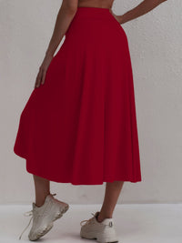 Sportlicher Rock mit hoher Taille und asymmetrischem Schnitt – Alexia