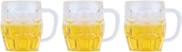 Mini Bierkrüge (12er-Set, Harz) – DekoProst Oktoberfest 2025