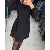 Klassisches Kleid mit langen Ärmeln – Isabelle