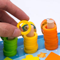 Montessori Kleinkinderspielbrett - Holz SpielSafari
