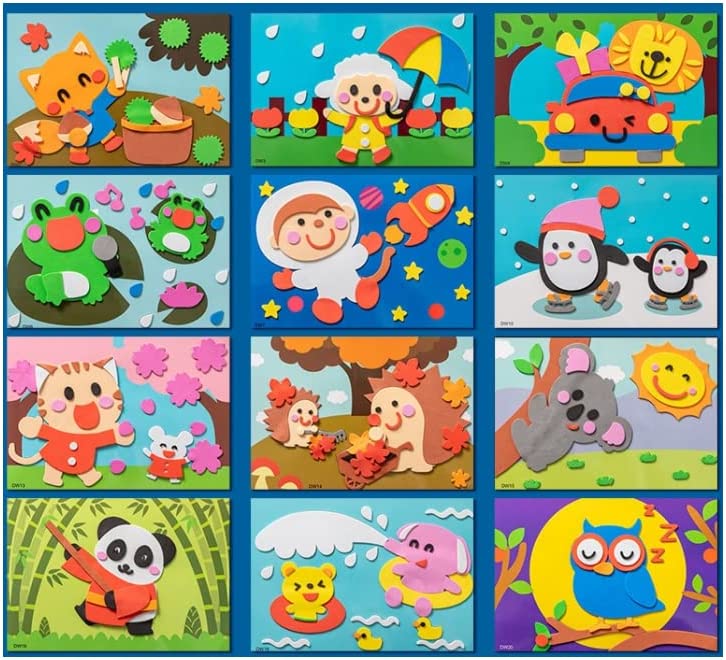 3D Schaumstoff Sticker Puzzle - PuzzlePal