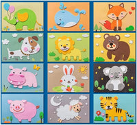 3D Schaumstoff Sticker Puzzle - PuzzlePal
