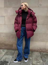 Bequeme Damen Winterjacke - Aurora Luxe