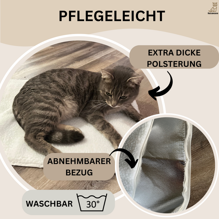 Selbstwärmende Katzenmatte – WarmPurr™
