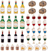 Bier & Wein Charm Anhänger (40er-Set) – FestGenuss Oktoberfest 2025