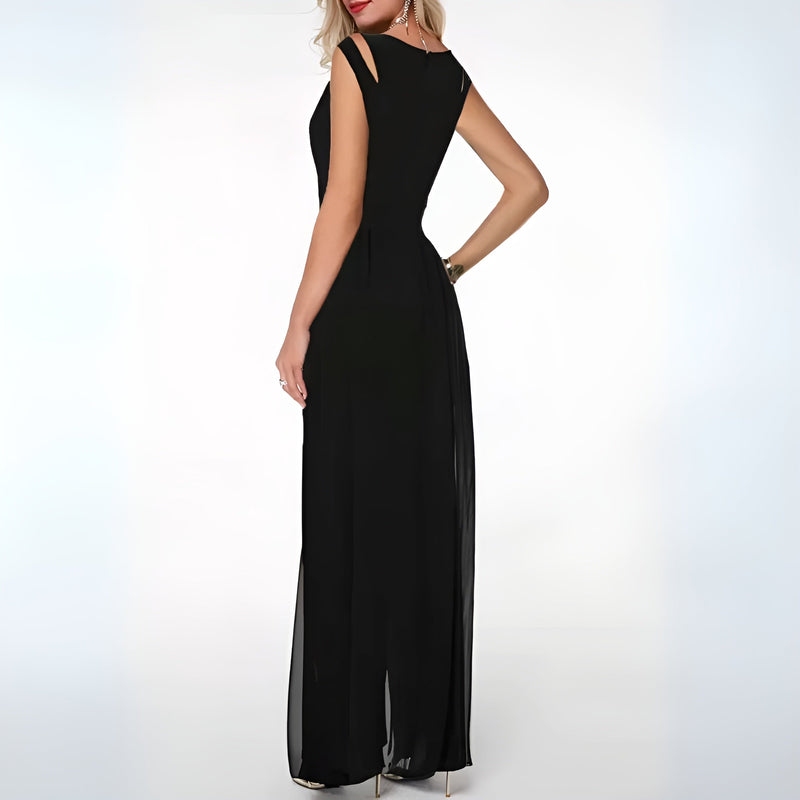 Eleganter Leinen-Jumpsuit für Damen – Sofia