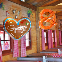 Aufblasbare Brezn im 3er-Set – GaudiBreze Oktoberfest 2025