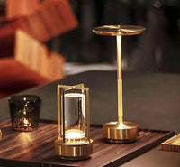 Wasserdichte und Tragbare Kristall-Tischlampe - AuroraGlow