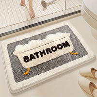 Superabsorbierende Antirutsch-Matte für Badezimmer und Toilette - Milo