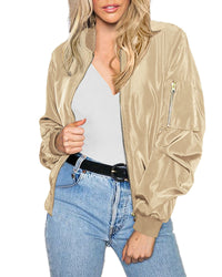 Modische Streetwear-Bomberjacke – Daniela