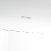 LED-Pendelleuchte mit modernem Wellenlinien-Design – WaveGlow