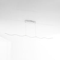 LED-Pendelleuchte mit modernem Wellenlinien-Design – WaveGlow