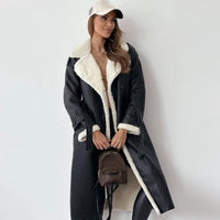 Stilvoller Langer Damen Wintermantel - Seraphina