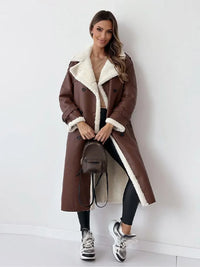 Stilvoller Langer Damen Wintermantel - Seraphina