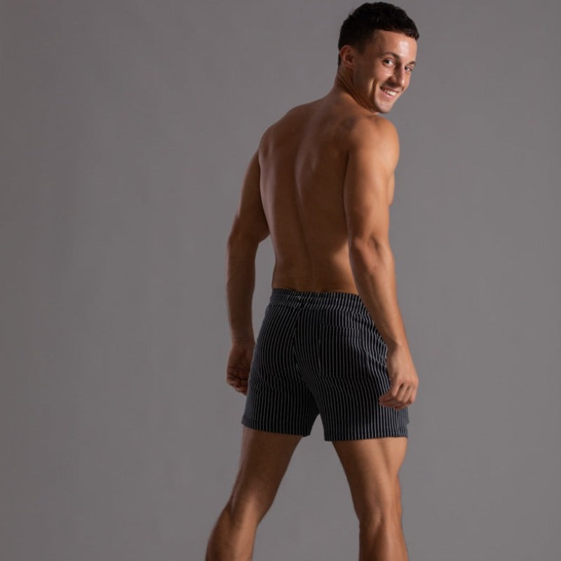 Schnelltrocknende & Stylishe Herren Badeshorts aus Ripstop-Polyester – Niko