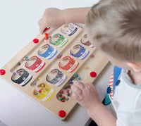 Bunte Magnetische Zählpuzzle – MagniTally