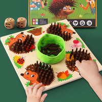 Montessori Rechen- und Sensorikspielzeug für Kleinkinder - ZählenMitStacheln