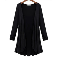 Damen Strick-Cardigan mit Rüschen – Chiara