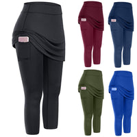 Rock-Leggings mit praktischen Seitentaschen – Mireille