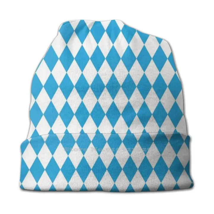Beanie mit Rautenmuster – WiesnBean Oktoberfest 2025