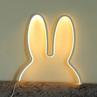 USB Wiederaufladbares Kaninchen-Nachtlicht mit Stimmungsbeleuchtung - BunnyLight