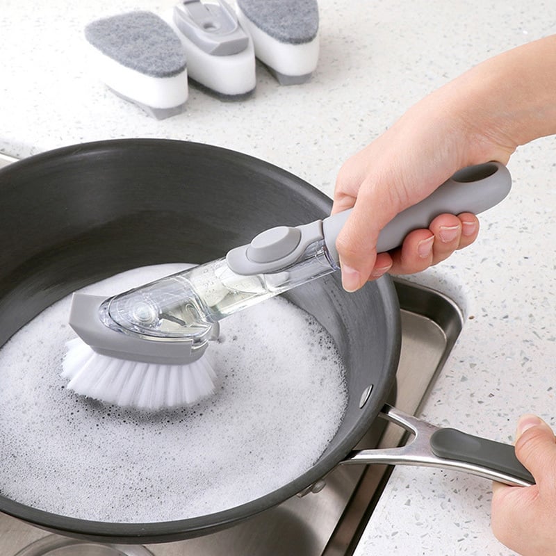 Spülbürste mit Seifenspender – DishMaster