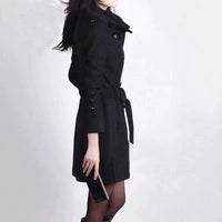 Stilvolle Damen-Winterjacke mit Gürtel – Sophie