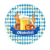 Einweg-Partygeschirr Set im Oktoberfest-Design (inkl. Tischdecke) – GaudiSet Oktoberfest 2025