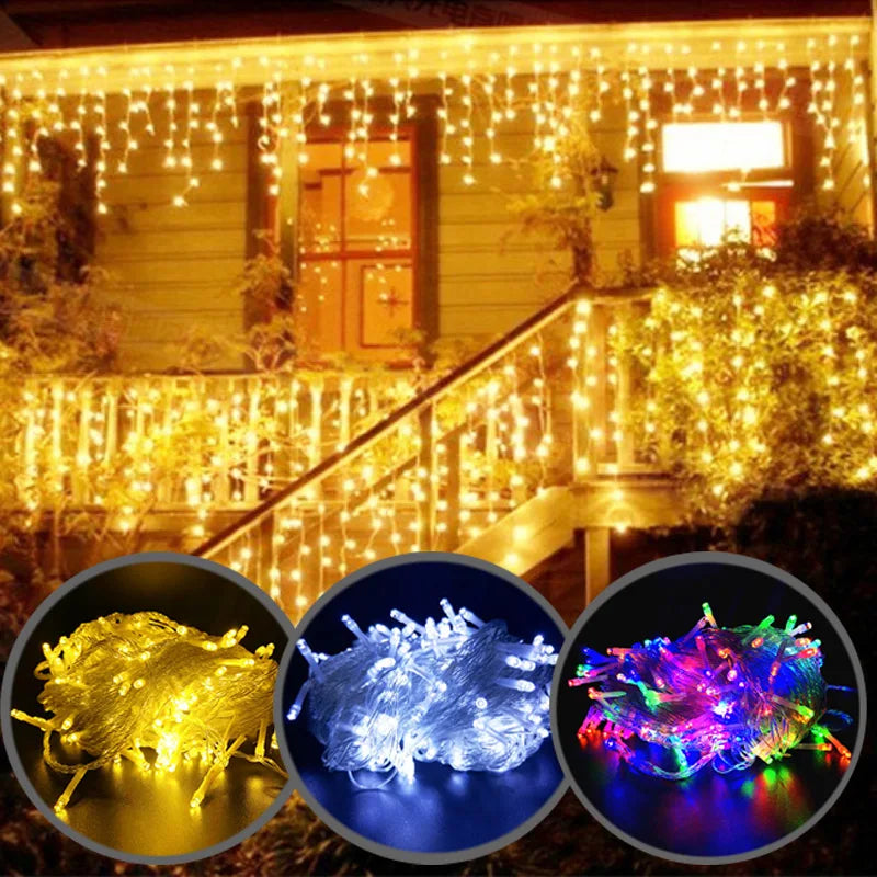 Stimmungsvolle Eiszapfen-Beleuchtung – FrostGlow