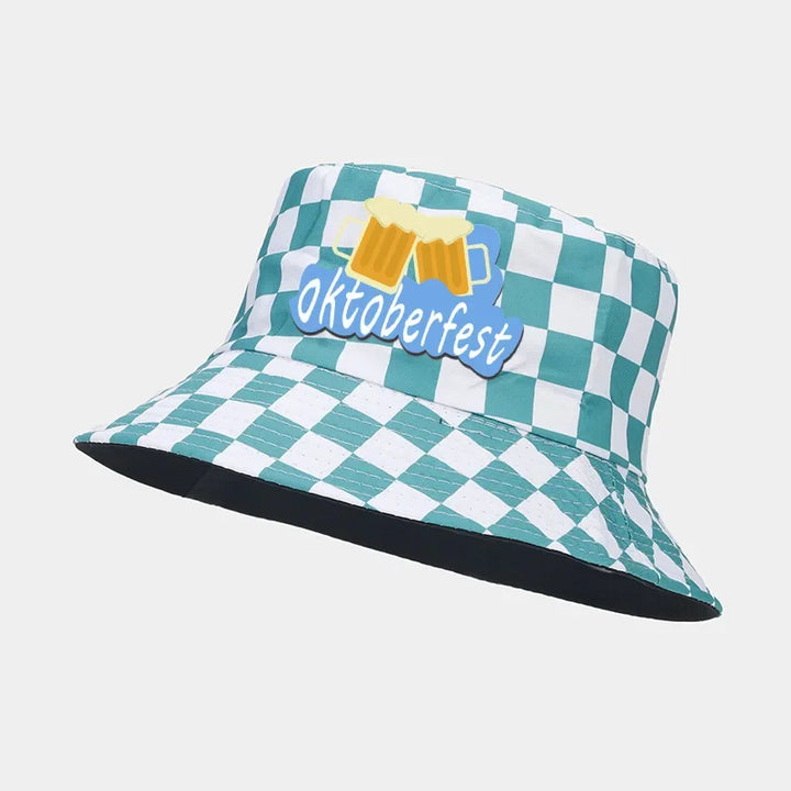 Fischerhut mit Rautenmuster – WiesnKaro Oktoberfest 2025