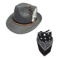 Trachten Accessoire-Set mit Hut & Schal – TrachtenHeld Oktoberfest 2025