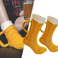 Unisex Socken im Bierkrug-Design – SchaumSocken Oktoberfest 2025