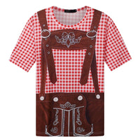 T-Shirt im Lederhosen-Look – WiesnShirt Oktoberfest 2025