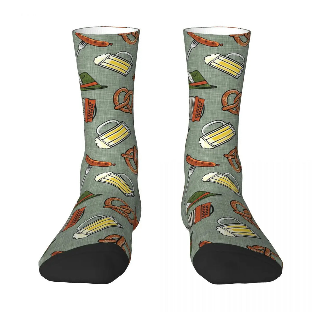 Socken mit Wiesn-Motiven (2er-Set) – FestSocken Oktoberfest 2025