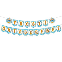 Papier-Wimpelgirlande im Oktoberfest-Design – WimpelFreude Oktoberfest 2025