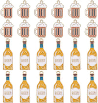 Schmuckanhänger im Bier-Design (40er-Set) – ProstCharms Oktoberfest 2025