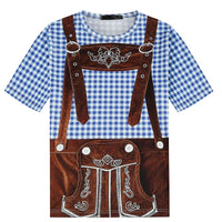 T-Shirt im Lederhosen-Look – WiesnShirt Oktoberfest 2025