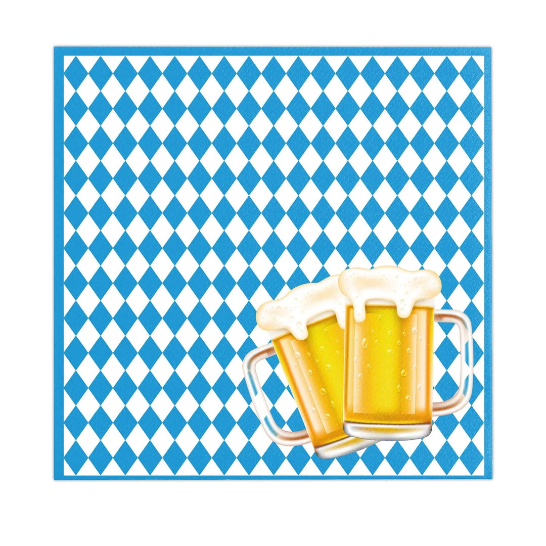 Einweg-Partygeschirr Set im Oktoberfest-Design (inkl. Tischdecke) – GaudiSet Oktoberfest 2025
