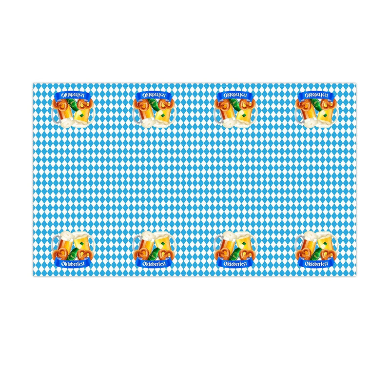 Einweg-Partygeschirr Set im Oktoberfest-Design (inkl. Tischdecke) – GaudiSet Oktoberfest 2025